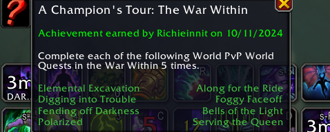 DawnTragedy's tweet photo. Never stop doing WORLD pvp! One of my favorite things to do during a new expansion is get right into the world pvp achievements!
#worldofwarcraft #worldpvp https://t.co/quUZIOKwTn
