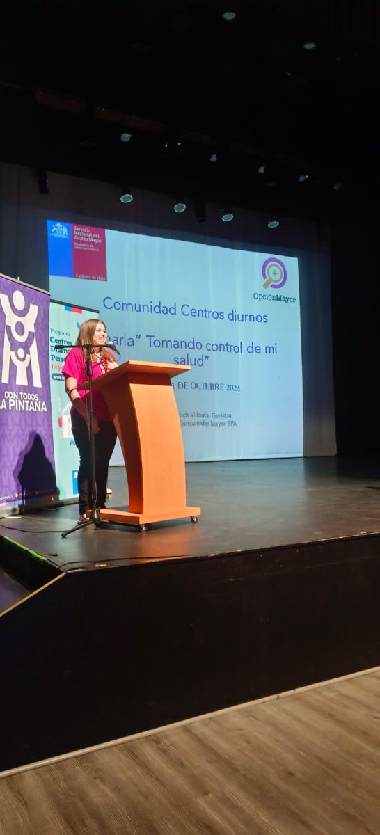 Hoy estuvimos en el Centro Cultural de La Pintana participando en el IV Encuentro de Comunidad Centro Diurno, donde estuvieron 18 dispositivos de la región. Además, participaron las Organizaciones de Mayores de la comuna. #envejecimientodignoactivoysaludable