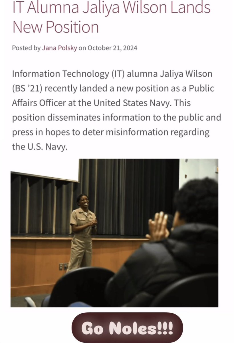 miwakostory's tweet image. Congratulations Jaliya!!
#KEmade #FSUalum