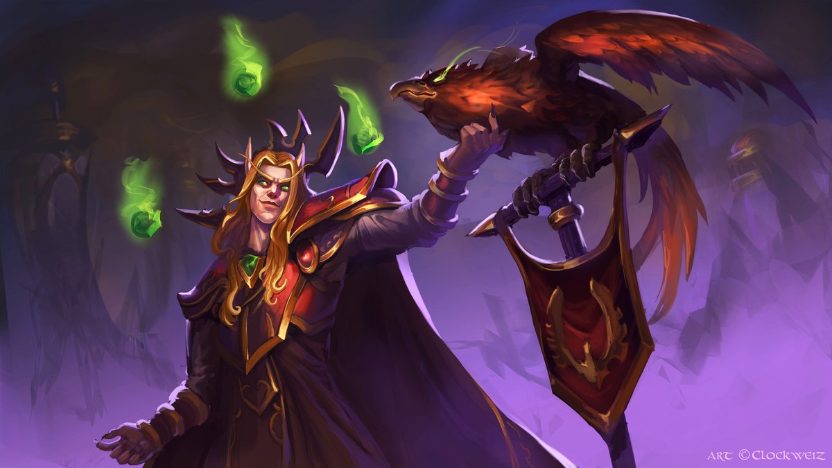 Decided to do a painting of Kael'thas. 

Should I draw more World of Warcraft characters?