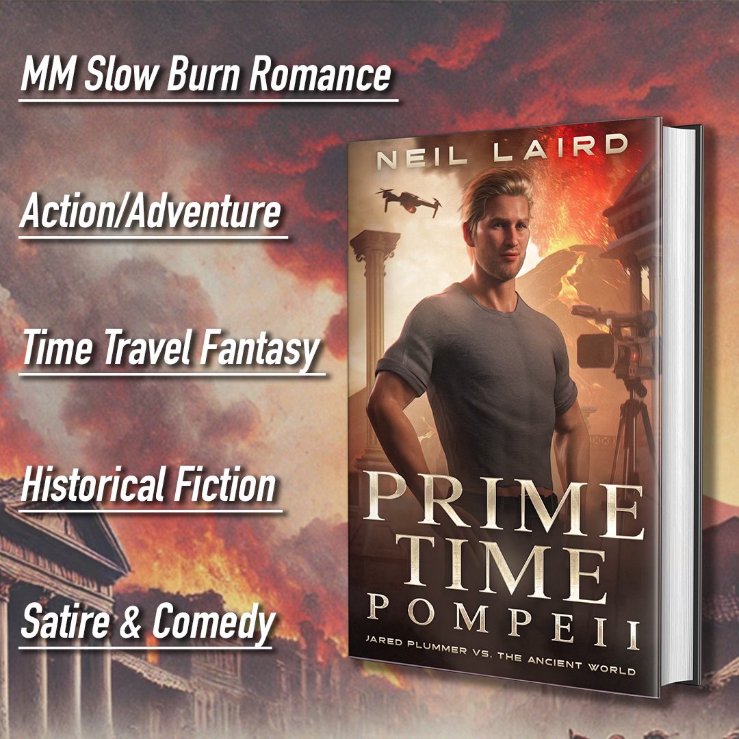 PrimeTimeAuthor's tweet photo. 📚 Seeking ARC Readers! 📚

I’m excited to offer FREE advance reader copies of my upcoming novel PRIME TIME POMPEII—a comedic time-travel adventure and satire of TV production, based on my decades of producing historical shows around the world! 🚀📺 https://t.co/eS8F7vlKkO