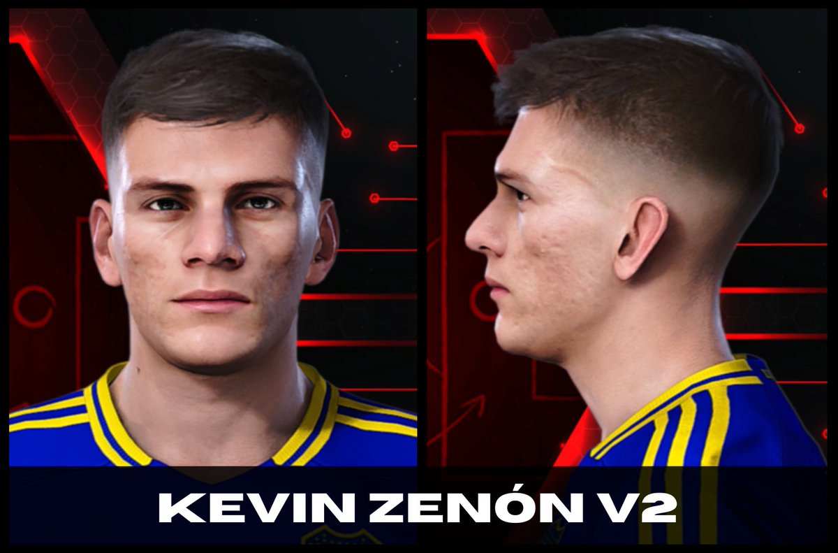 TobFacemaker's tweet photo. KEVIN ZENÓN V2 - PES 2021 Face
#PES2021 #facemaking #BocaJuniors
https://t.co/uxdgwxHs40 https://t.co/Ozz0XDuFZQ