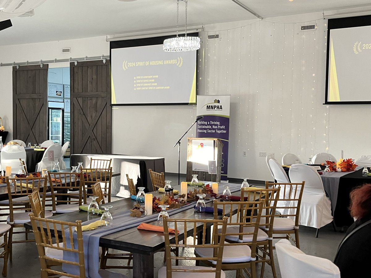We’ll be hosting the Spirit of Housing awards very soon! Looking forward to celebrating housers in Manitoba