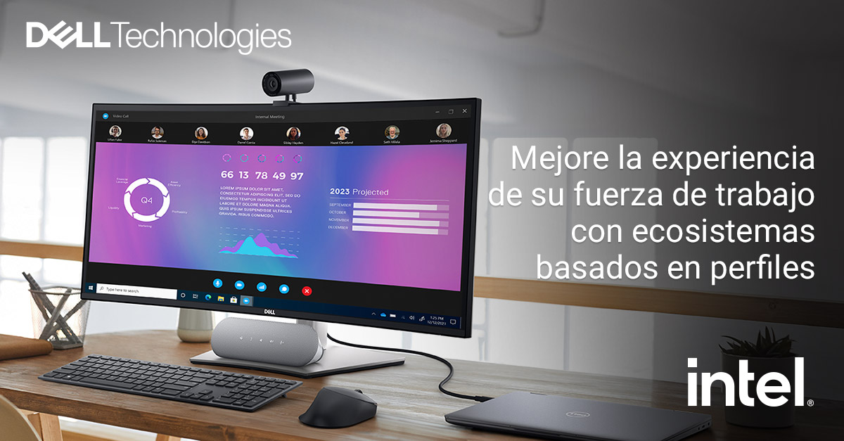 GlobalServicesB's tweet photo. Optimice la experiencia de su fuerza laboral con accesorios que mejoran la productividad, como cámaras web, monitores y auriculares. 
Soluciones de Dell con Intel®. 
Obtenga más información:
https://t.co/N5Y4XICnqZ https://t.co/dNtzYErhCH