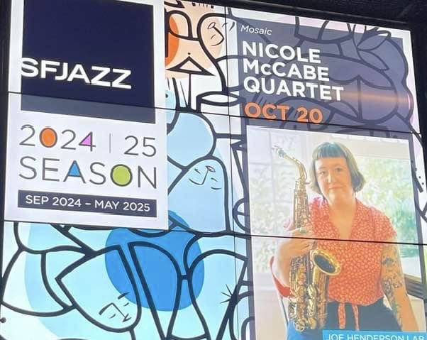 Ghost Note Records (@ghostnoterecord) on Twitter photo we want to share that <a href="/nicolemccabesax/">Nicole McCabe</a> band performed at S.F. Jazz last night and they were absolutely incredible! we want to share that <a href="/nicolemccabesax/">Nicole McCabe</a> band performed at S.F. Jazz last night and they were absolutely incredible!