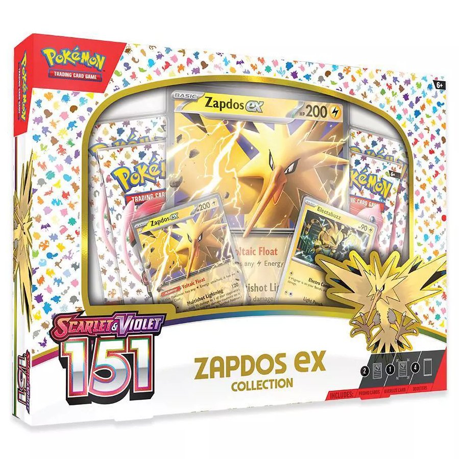 Pokemon 151 Target Listings to Check for Restocks! Zapdos ex Box