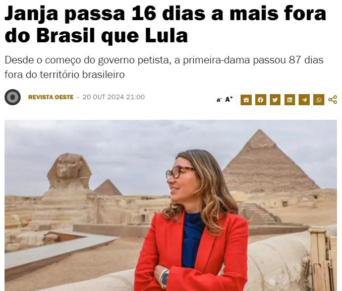 RubinhoNunes's tweet photo. Você TRABALHA pra bancar o luxo da Janja. Lista atualizada:

• Tapetes: R$ 114 mil
• Sofás: R$ 65 mil
• Passeio turístico da Janja
• Cortinas e persianas motorizadas: R$ 1,8 milhão

Tudo isso pago com o dinheiro tirado do seu FGTS. 🫶 https://t.co/QMTdi2mG7s