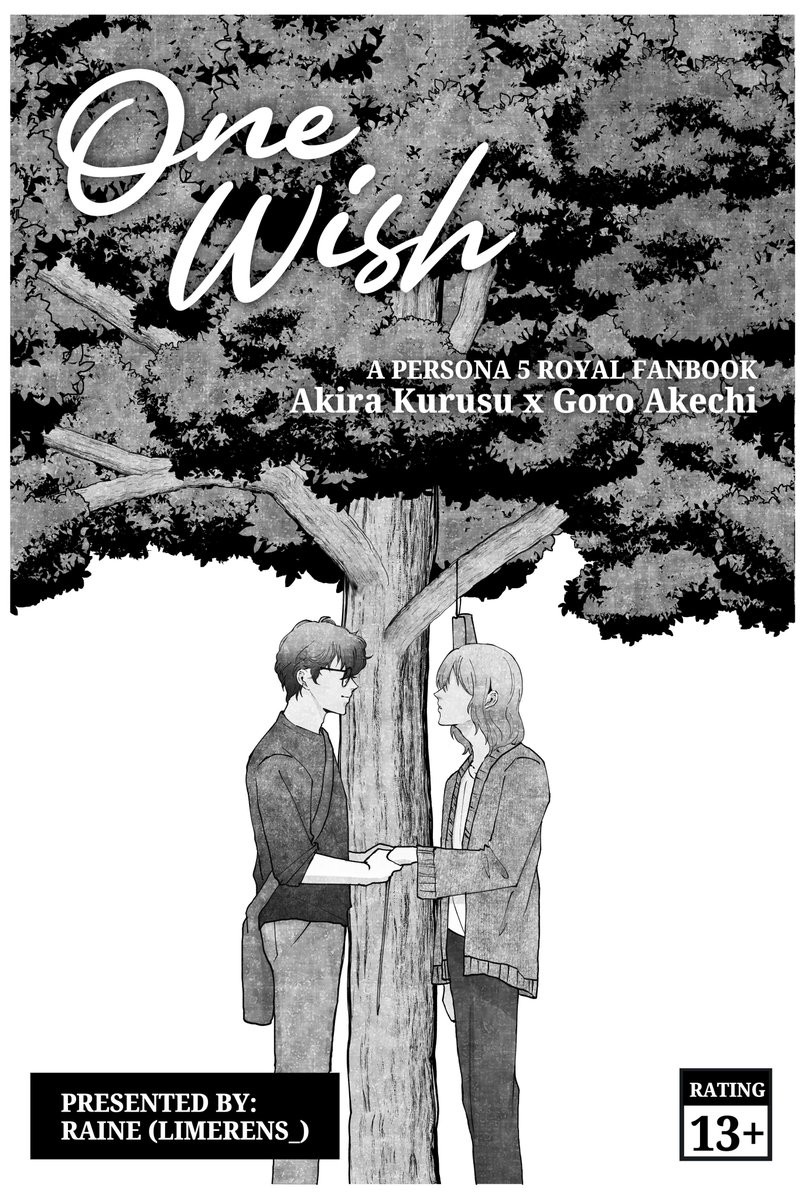 [ One Wish 🔖 ] — Part 1 of 4

post-canon comic where long-term boyfriends goro and akira deal with being separated for two weeks

#shuake #akeshu #主明