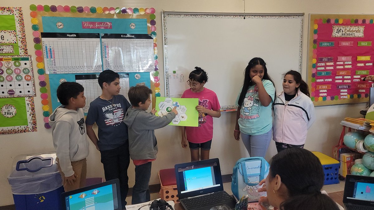 Priscilla Guerrero (@pguerrero5th) on Twitter photo Introduced Input-Output Tables with Breakout Boxes and ended with Math Hexagonal Thinking! The kids had a blast and all teams broke out 😀 <a href="/NISDElemMath/">NISD Elementary Math</a> <a href="/NISDGTAA/">NISD GT & AA</a> <a href="/LMcNabb5/">LMcNabb</a> <a href="/JagMathKRod/">Kristie Rodriguez</a> <a href="/Maria_Moreno_01/">Maria Moreno</a> <a href="/RoxanneJGtz/">Roxanne Gutierrez</a> #5thGradeRocks Introduced Input-Output Tables with Breakout Boxes and ended with Math Hexagonal Thinking! The kids had a blast and all teams broke out 😀 <a href="/NISDElemMath/">NISD Elementary Math</a> <a href="/NISDGTAA/">NISD GT & AA</a> <a href="/LMcNabb5/">LMcNabb</a> <a href="/JagMathKRod/">Kristie Rodriguez</a> <a href="/Maria_Moreno_01/">Maria Moreno</a> <a href="/RoxanneJGtz/">Roxanne Gutierrez</a> #5thGradeRocks