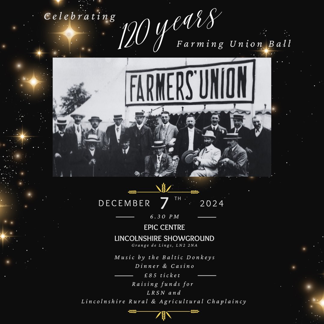 NFUHollandLincs's tweet photo. 🥂 Fizz arrival 
🍽️ Canapés &amp; 3 course dinner 
♣️ Casino tables
🎸 Band
🪞Magic mirror 

🪩 time to celebrate! 🪩

Booking form link👇
https://t.co/5LNNer4lSK https://t.co/tgf5u931dv