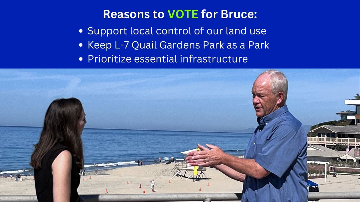Bruce Ehlers for Encinitas tweet media