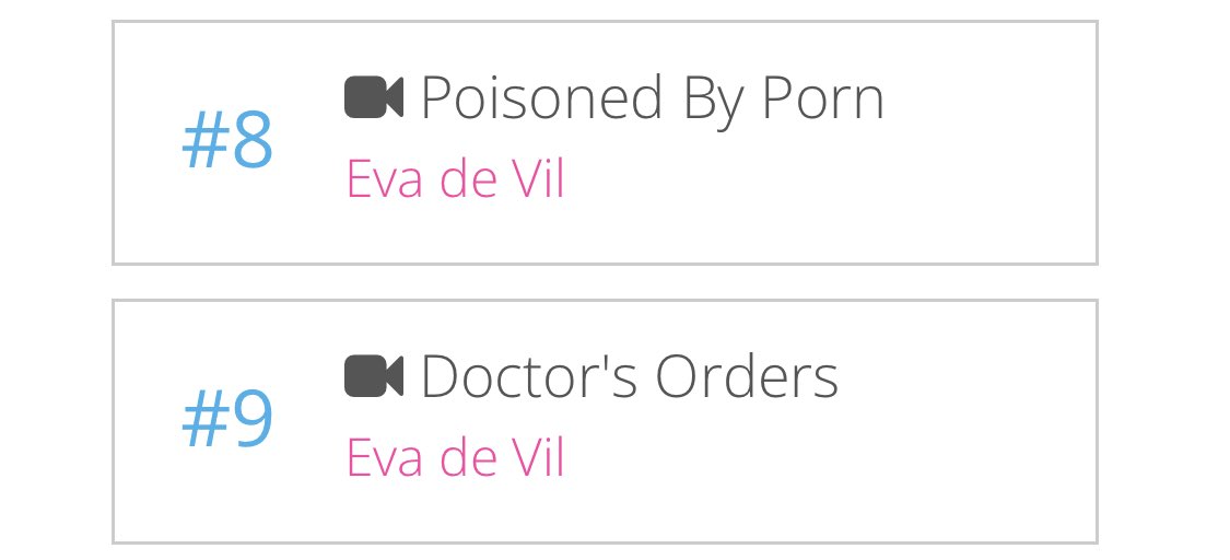 Poisoned by the doctors’s orders
💁🏻‍♀️🐍
iWantEvaDeVil.com