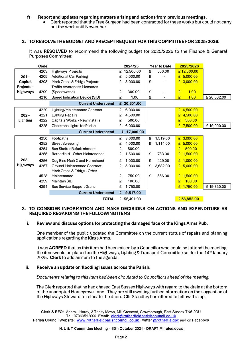Rotherfield PC tweet media