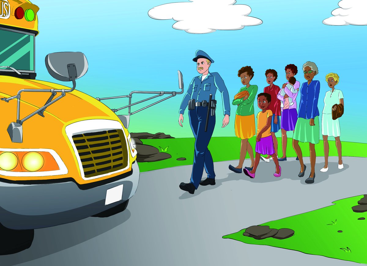 school bus, commission works
if you are interested in this style please email us at metakomik@gmail.com