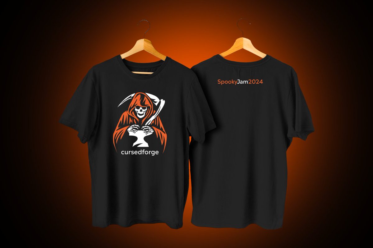 Participants in this years SpookyJam will receive a limited edition CurseForge T-Shirt and a CurseForge patch! Submit your entry wile you still can💀

spooky-jam.com/events/2024/