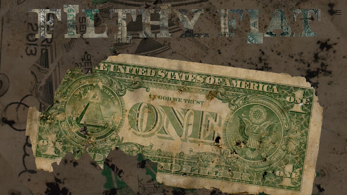 NEW: Coldie announces project Filthy Fiat to "entertain and educate about the fragility and nastiness of fiat currency." 

The collection genesis was minted on Bitcoin in 2023 with more releases planned. Interested collectors can fill out a form to stay updated.