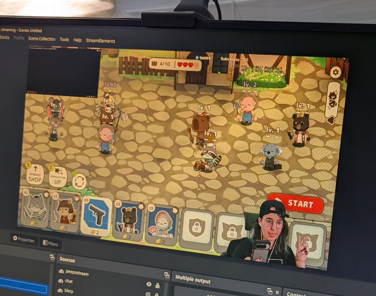 Playing <a href="/ClawsNChaos/">Claws & Chaos</a>, come join in! ✌🏻