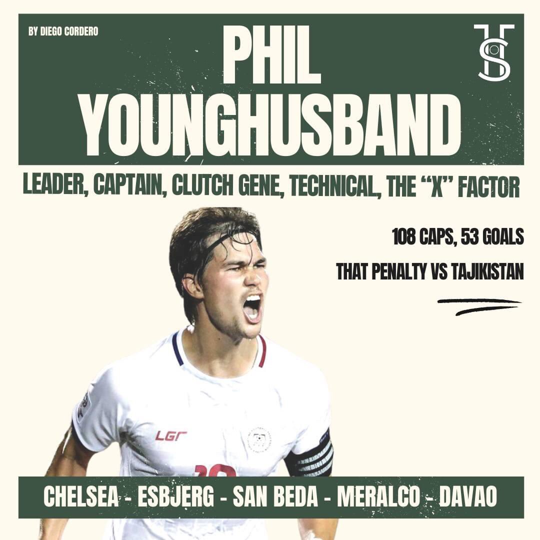 Phil Younghusband was one of those players who would get you out of your seat. The reason why many Filipinos got into football. The most capped and top goalscorer of the Men's National Team: a legend of the game.