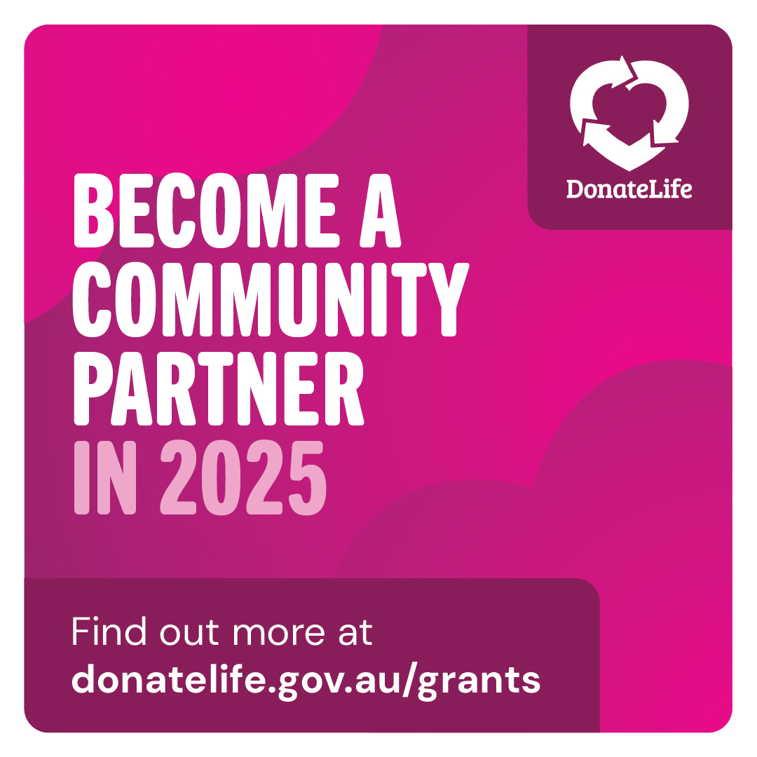 DonateLife π (@donatelifetoday) on Twitter photo Apply now to be a DonateLife community partner in 2025 and help us raise awareness of organ and tissue donation in Australia. Up to $600,000 in grants are available. Learn more here: donatelife.gov.au/about-us/grantβ¦ Apply now to be a DonateLife community partner in 2025 and help us raise awareness of organ and tissue donation in Australia. Up to $600,000 in grants are available. Learn more here: donatelife.gov.au/about-us/grantβ¦