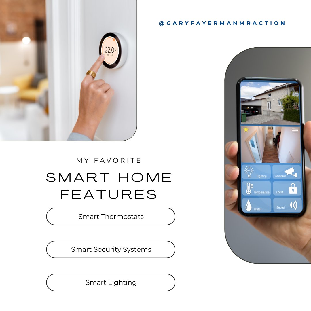 mraction_'s tweet image. Ready to upgrade your home and increase its value? Let’s talk about how these features can help when buying or selling your home! DM me today. 📲🏡

Gary &quot;Mr. Action&quot; Fayerman
Mobile: (403) 620-2800
Email: mraction@telus.net

#SmartHome #RealEstate #SmartHomeFeatures