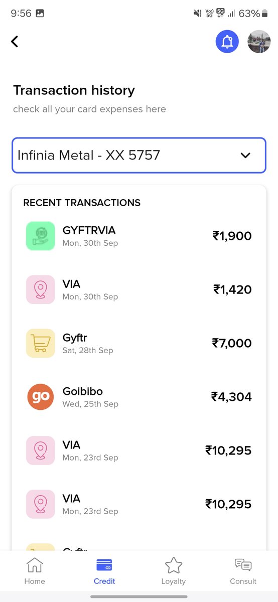 savesage_club's tweet image. 💳 Card Management
Manage all your credit cards in one place—track unbilled amounts, total rewards points, and balance due at a glance. View statements, rewards, lounge access, and perks easily. To view benefits or other details, you can also add them manually.