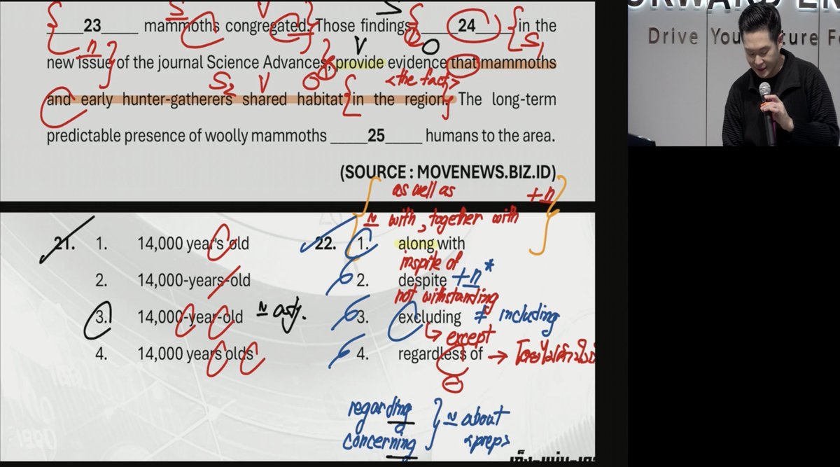 Kru_POhm's tweet image. #TextCompletion จาก &apos;2หน้านี้&apos; จากโจทย์คอร์ส
&apos;ตะลุยโจทย์ #Alevel82&apos; และคอร์ส #ElevatedAlevel82
ถ้า &apos;แบ่ง+วิเคราะห์+ตัด Choices&apos; ได้แบบนี้
รับรอง #DEK68 #DEKซิ่ว สอบติด &amp;gt; 70-80 UP+/100 คะแนน
ได้อย่าง #แน่นอน โค้งสุดท้ายแล้ว #TCAS68 #กสพท68