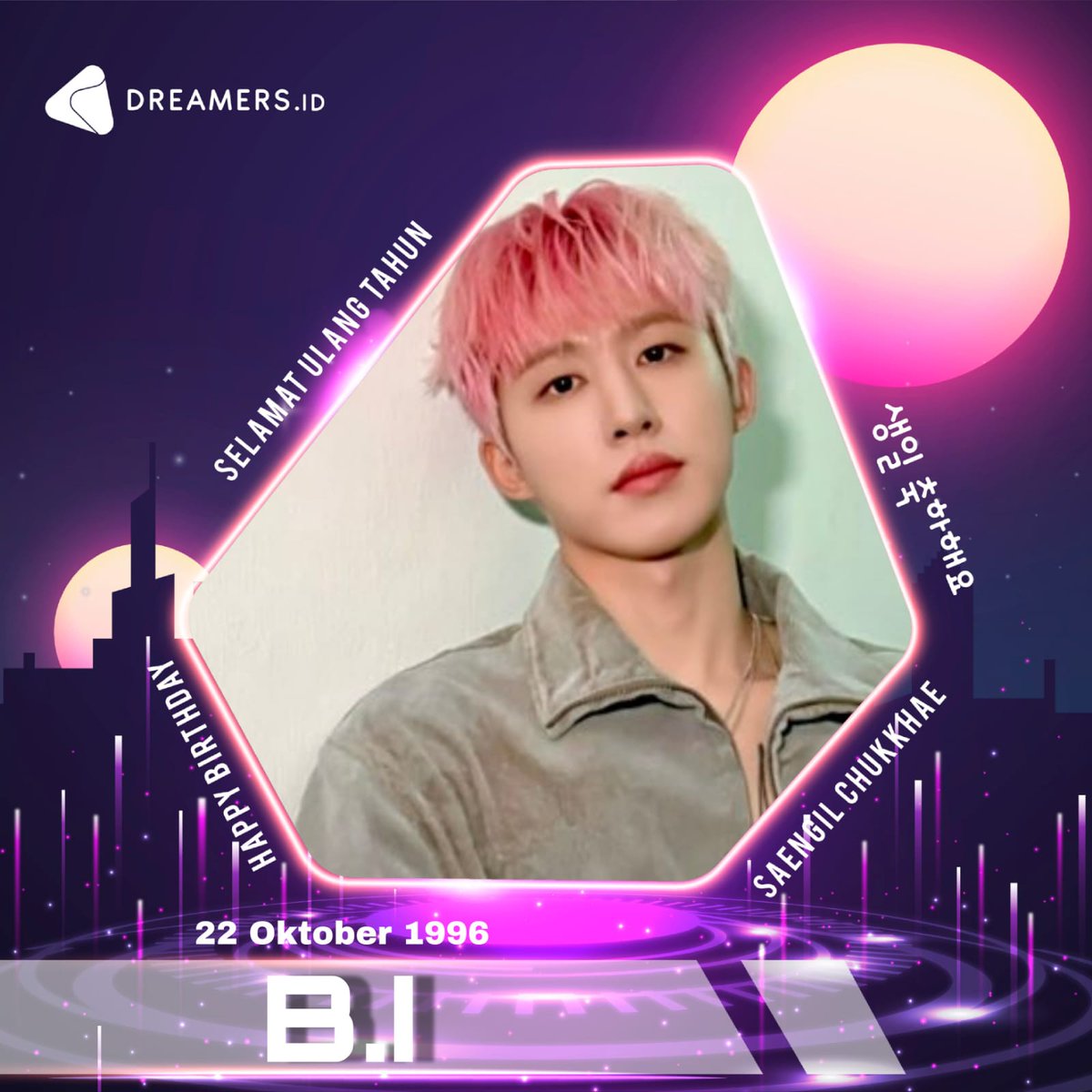 DreamersRadioID's tweet photo. Happy Birthday B.I! 🎂🥳❤️
@BI_131official @shxx131bi131

Wishing you a very happy birthday and a year filled with love, adventure and prosperity!

#BI #Hanbin #HAPPYBIDAY #HapoyHanbinDay
#TopTierHanbinDay #비아이_생일_축하해 https://t.co/S0B0lkwfU5