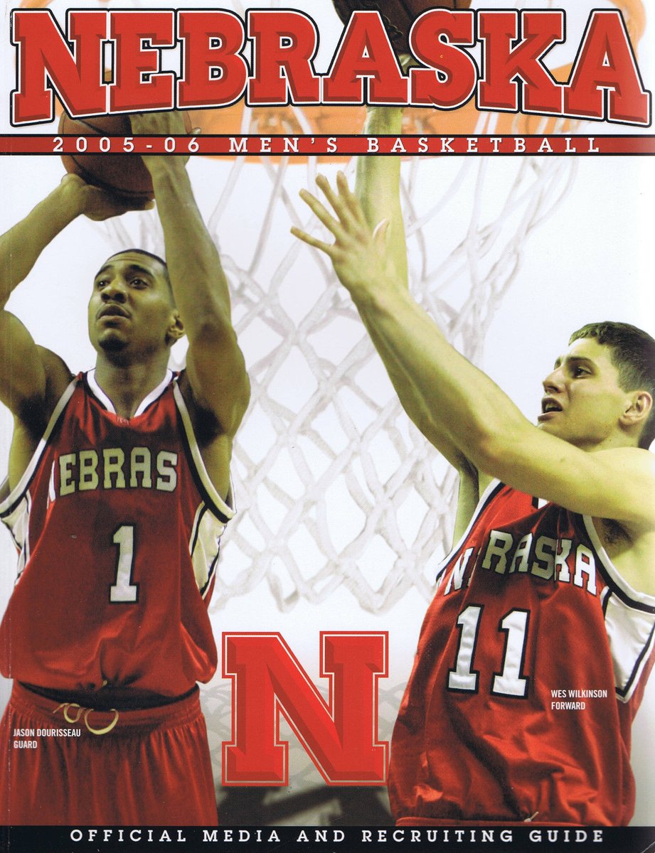 HuskerHC's tweet photo. 2005-06 #Nebrasketball media guide @JRD_Huskers @wilkinsonhoops https://t.co/nYHSMmd7gx