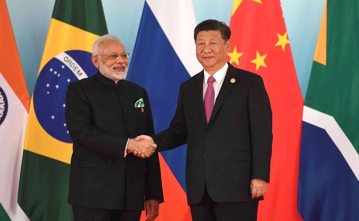 JUST IN: 🇮🇳🇨🇳 India and China reach agreement to end the border crisis.
#BRICS2024
