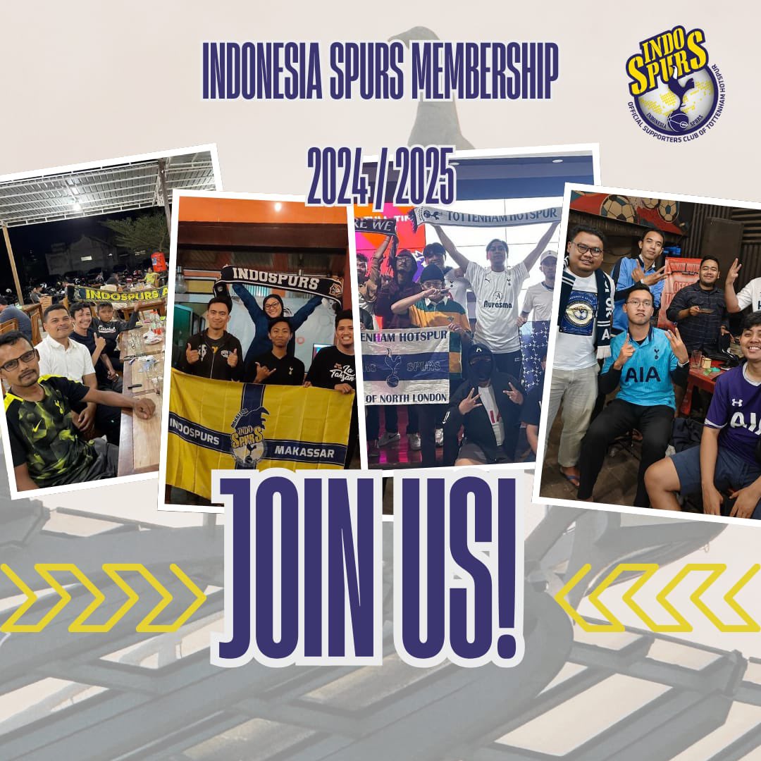 Yok yok daftar #membership <a href="/IndoSpurs/">Indonesia Spurs</a> 2024/2025
Cak klen klik link ini lu untuk daftar ya #COYS 
linkfly.to/61010fmdhv9?fb…
