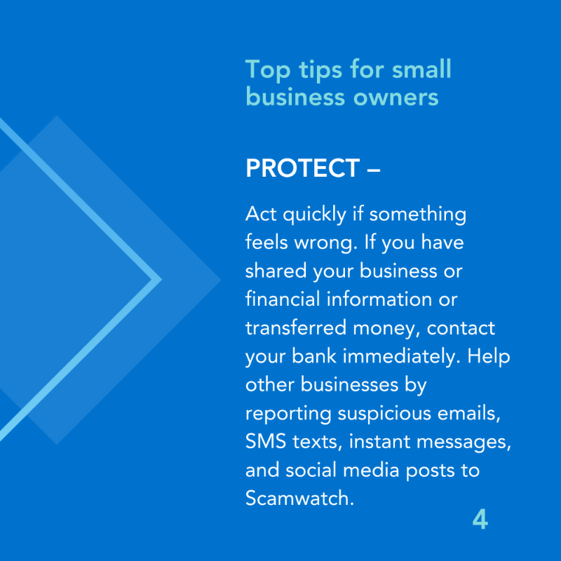 asicmedia's tweet photo. ASIC is urging small businesses to be on high alert as false billing, investment and remote access scams cause significant financial losses https://t.co/xo8g9yPh7X