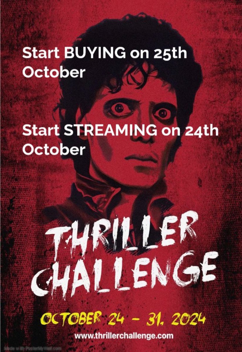 30_marie12's tweet image. Because 10/25 is on Friday! And on Friday, we buy!!!!
 (Not before) #ThrillerChallenge2024