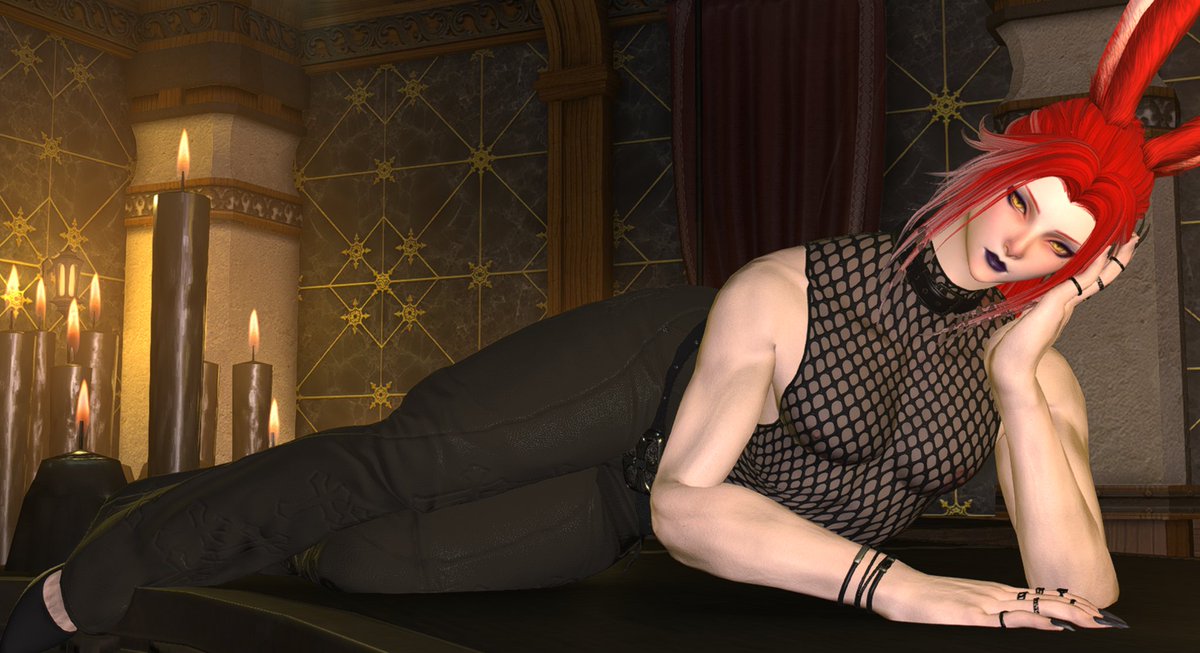 Come join me~?

#FFXIV #ffvixgpose #GPOSER #Viera #Veena #prettyboy