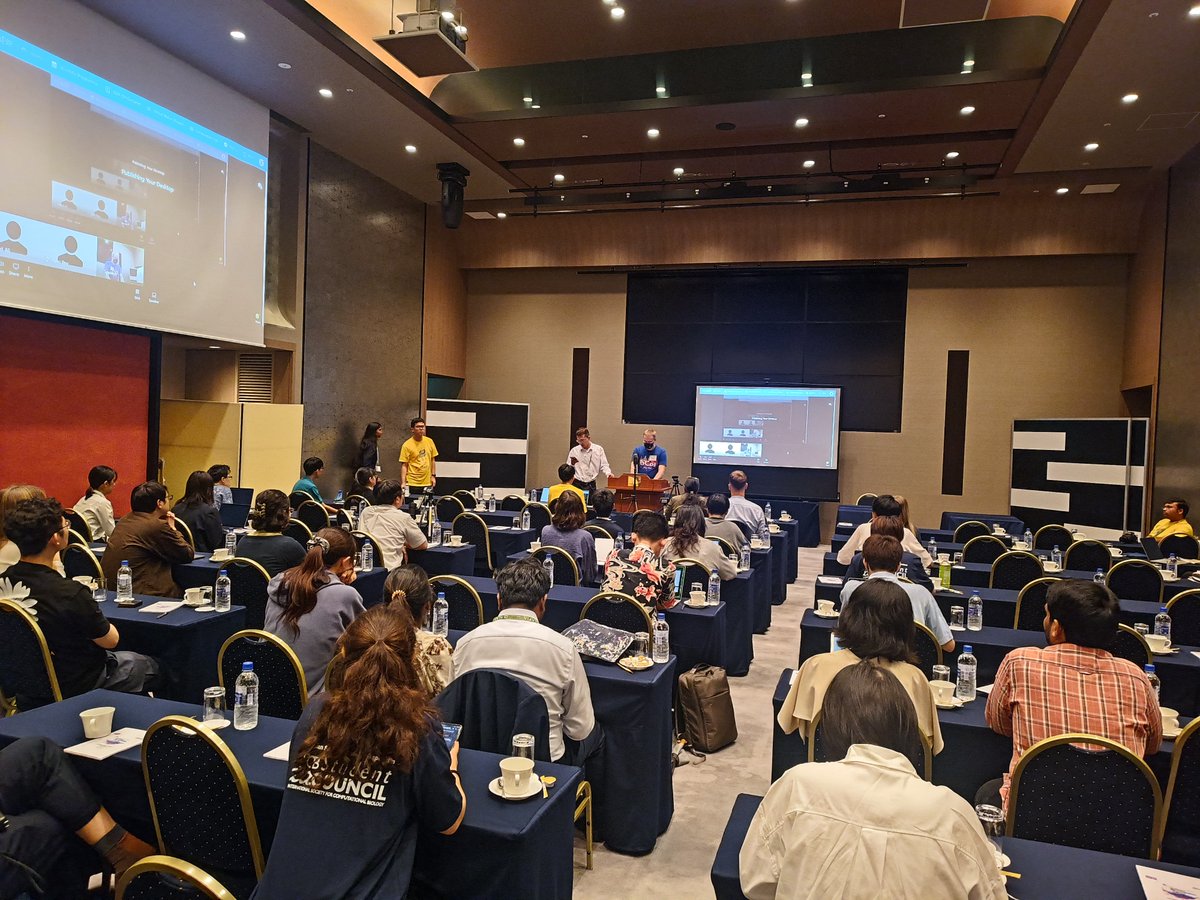 iscb_ascs's tweet photo. #ASCS24 Early Career Researchers Talks Session 2 ended and was all set to bring you groundbreaking presentations with moderator Amir Rakhimov @amir_rakhimovv
#APBJC2024 #ASCS2024 #Bioinformatics #ComputationalBiology https://t.co/5FZal6JAKx