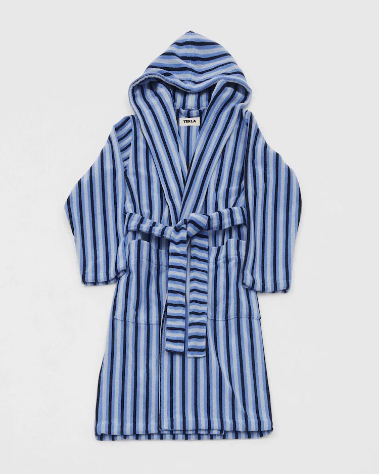②
TEKLA
Hooded Bathrobes - Ripple Stripes
₩275,000