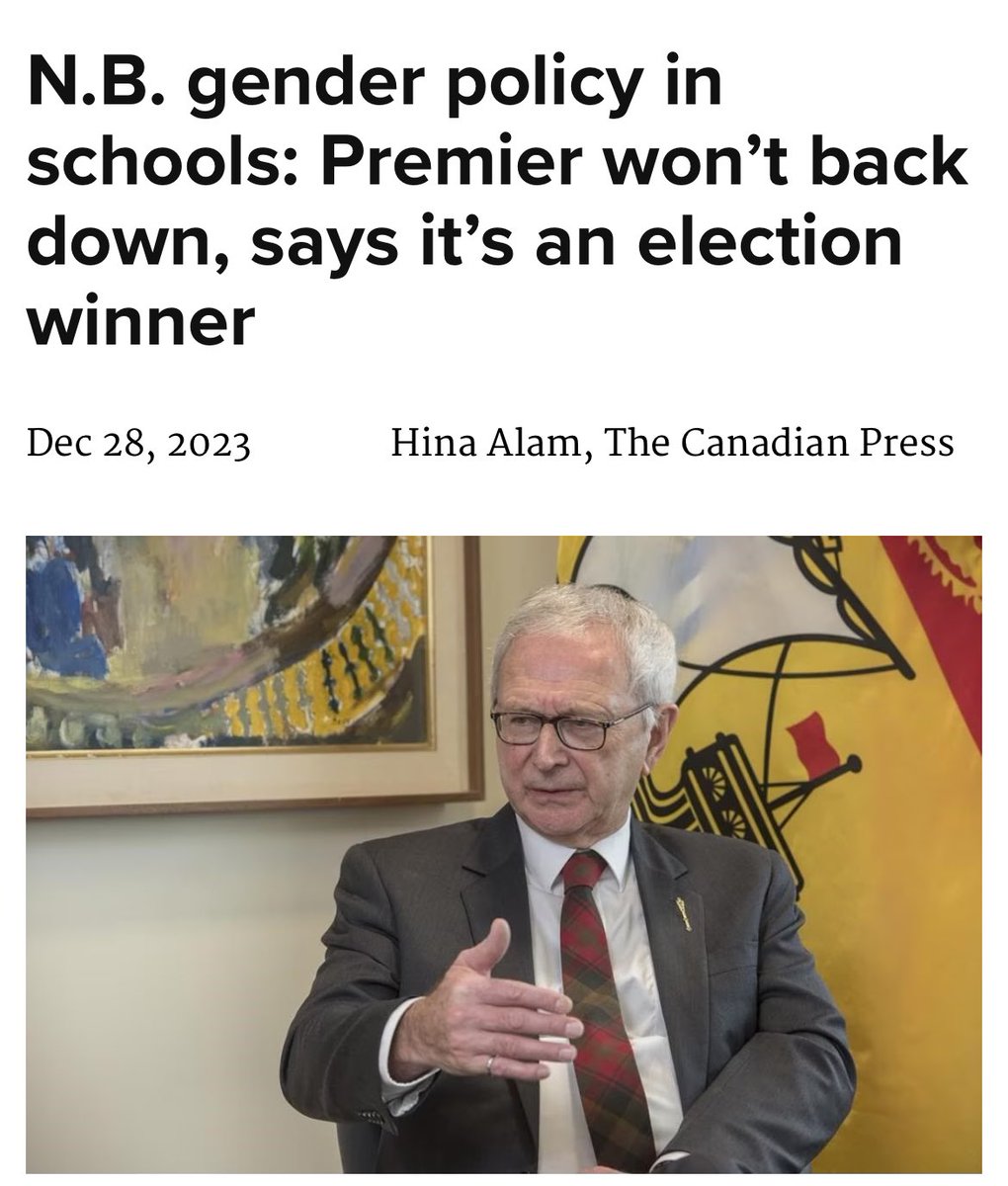 Well… this take didn’t age well. 

#nbpoli 
#cdnpoli