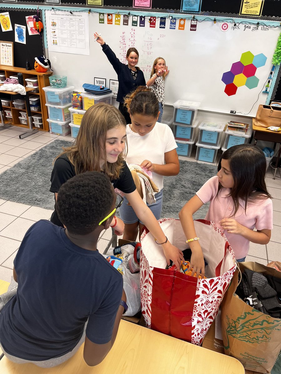 #Sessharks NEHS  counting socks for  Socktober! ❤️Surprise delivery of 1,300 socks was the BEST thing today! Thank you for helping us to make a difference in the lives of others! <a href="/strawbridge_es/">Strawbridge ES</a> <a href="/VBGifted/">VBCPS Office of Gifted Programs</a> #futureready #Service 🧦❤️