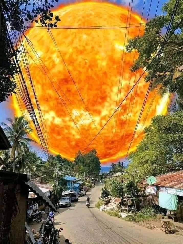 PENSAR QUE ES OCTUBRE Y HACE ESTE CALOR, EN PLENO ENERO LO MÁS TRANQUI VA A SER ESTO