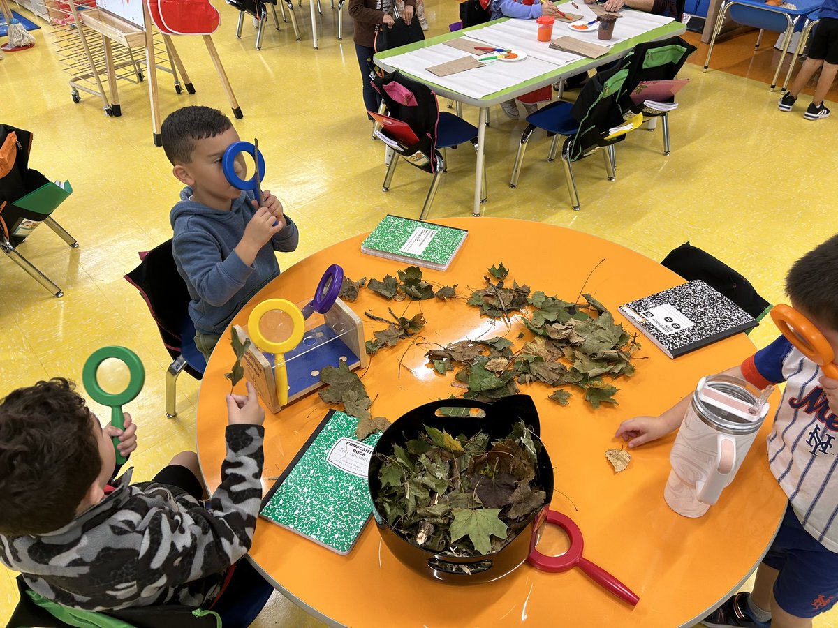 We’ve really been enjoying our new fall centers! Playdoh pumpkins, fall tree finger painting, pumpkin pie sensory bin, and leaf investigating 🎃 Happy Fall Y’all!  #playtolearn #plainedgepride plainedgeprek <a href="/Sch_Principal/">Jennifer Thearle</a>