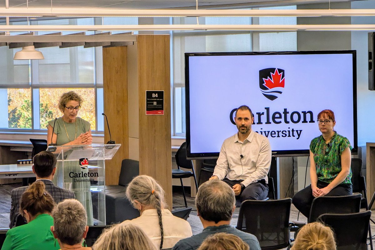 Great morning at the <a href="/carleton_u/">Carleton University</a>  and <a href="/CU_FASS/">Carleton's Faculty of Arts and Social Sciences</a> AI Symposium Generative AI and Academic Integrity! Fantastic to see our <a href="/ALDSCarleton/">ALDS Carleton</a> colleague taking part.