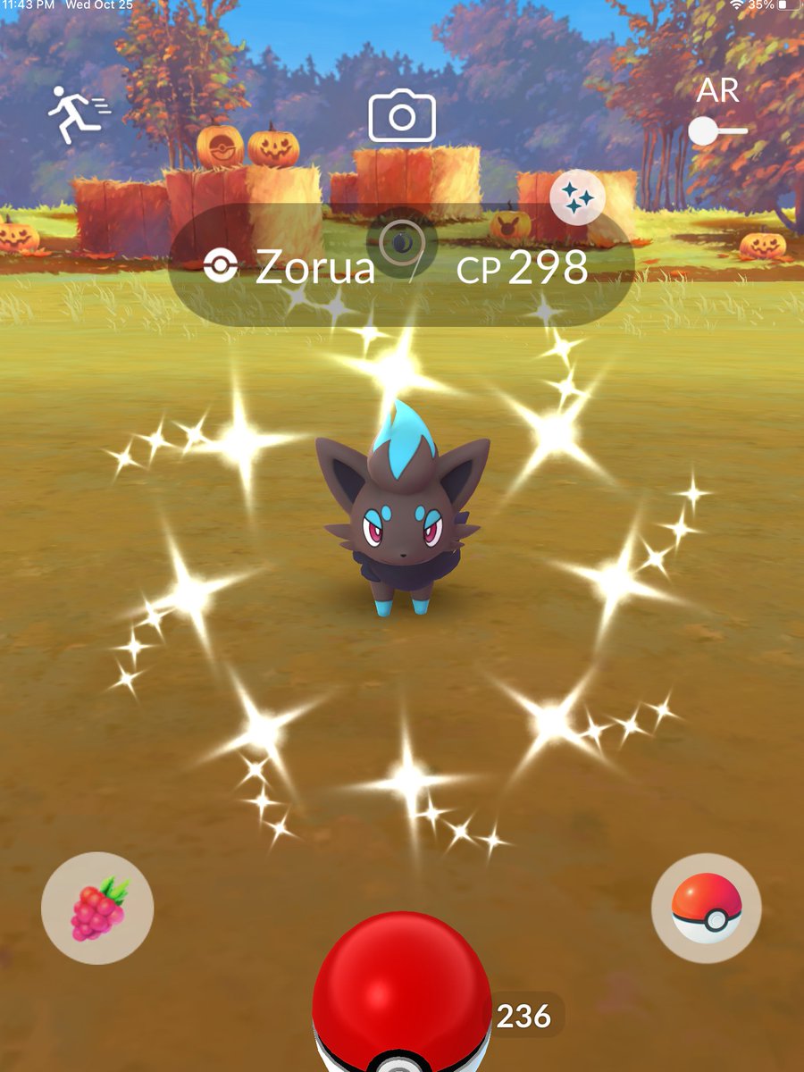 Retweet this for Shiny Zorua Luck! ✨ #PokemonGO