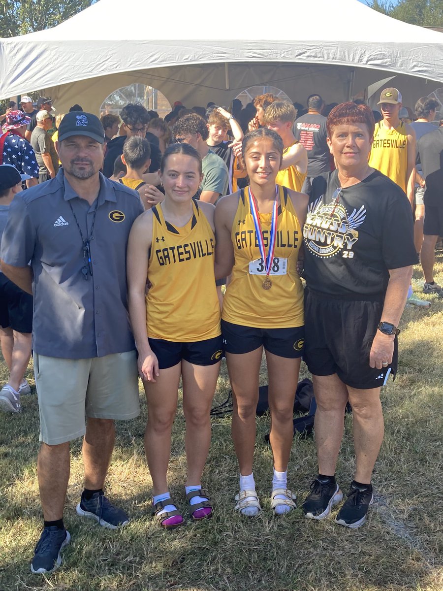 Congratulations to Vania and Riley, both qualified for the cross country state meet.  It will be Vania’s 4th-straight as an individual.
<a href="/GHSstrong/">HFND!!!</a> <a href="/FightinHornets/">Gatesville Hornet Athletics</a> <a href="/GatesvilleX/">GatesvilleXC</a> <a href="/1day2flat/">HornetTrack</a> <a href="/WacoTribSports/">WacoTrib Sports Dept</a> <a href="/TDTSports/">Temple Telegram Sports</a> <a href="/KDHsports/">KDH Pressbox</a> <a href="/Tim_Waits/">Tim Waits</a> <a href="/25NewsKXXV/">25NewsKXXV</a> <a href="/kwtxsports/">KWTX Sports</a> <a href="/KCENSports/">KCEN Sports</a>