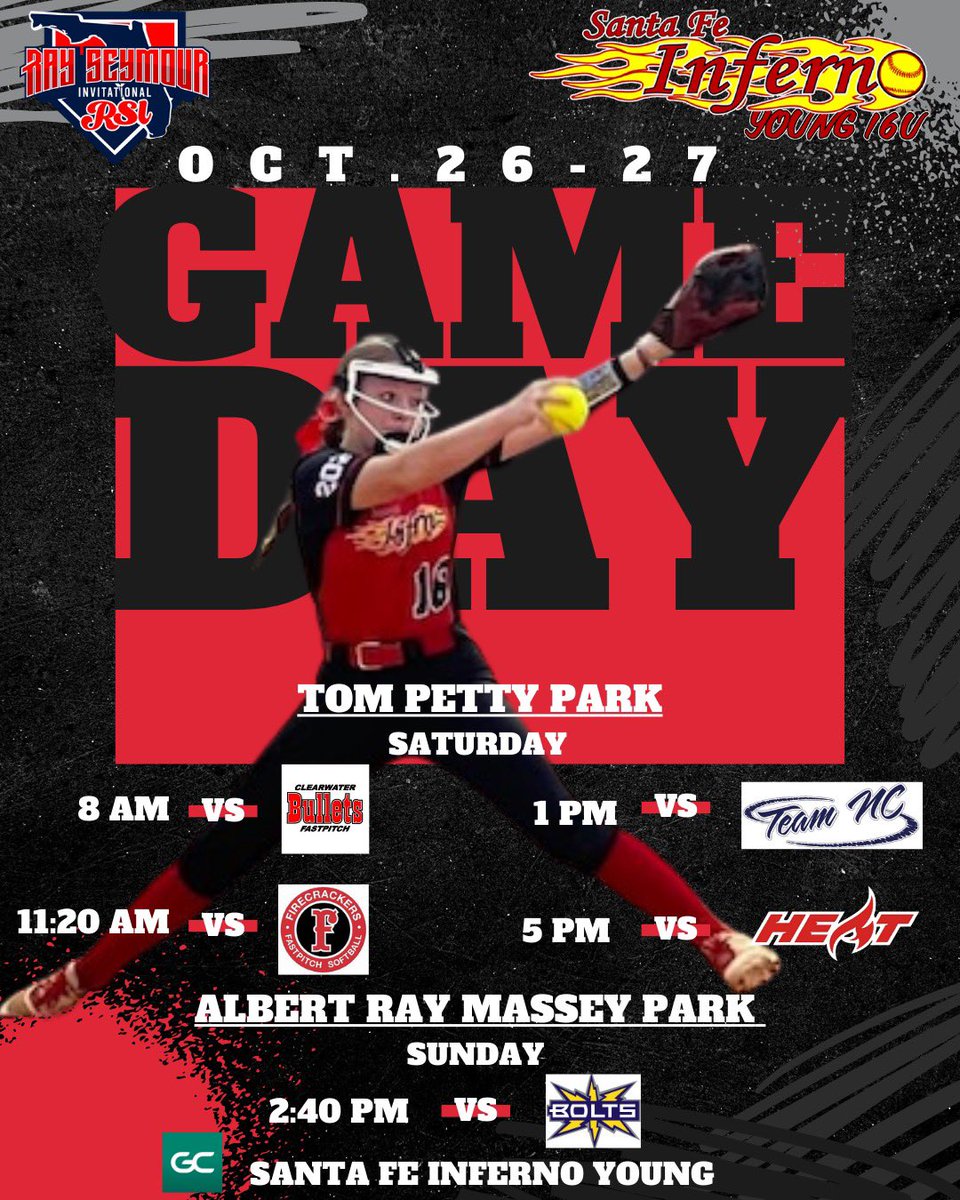 Let’s go Inferno!! Back on the clay! 🔥 #softball #inferno