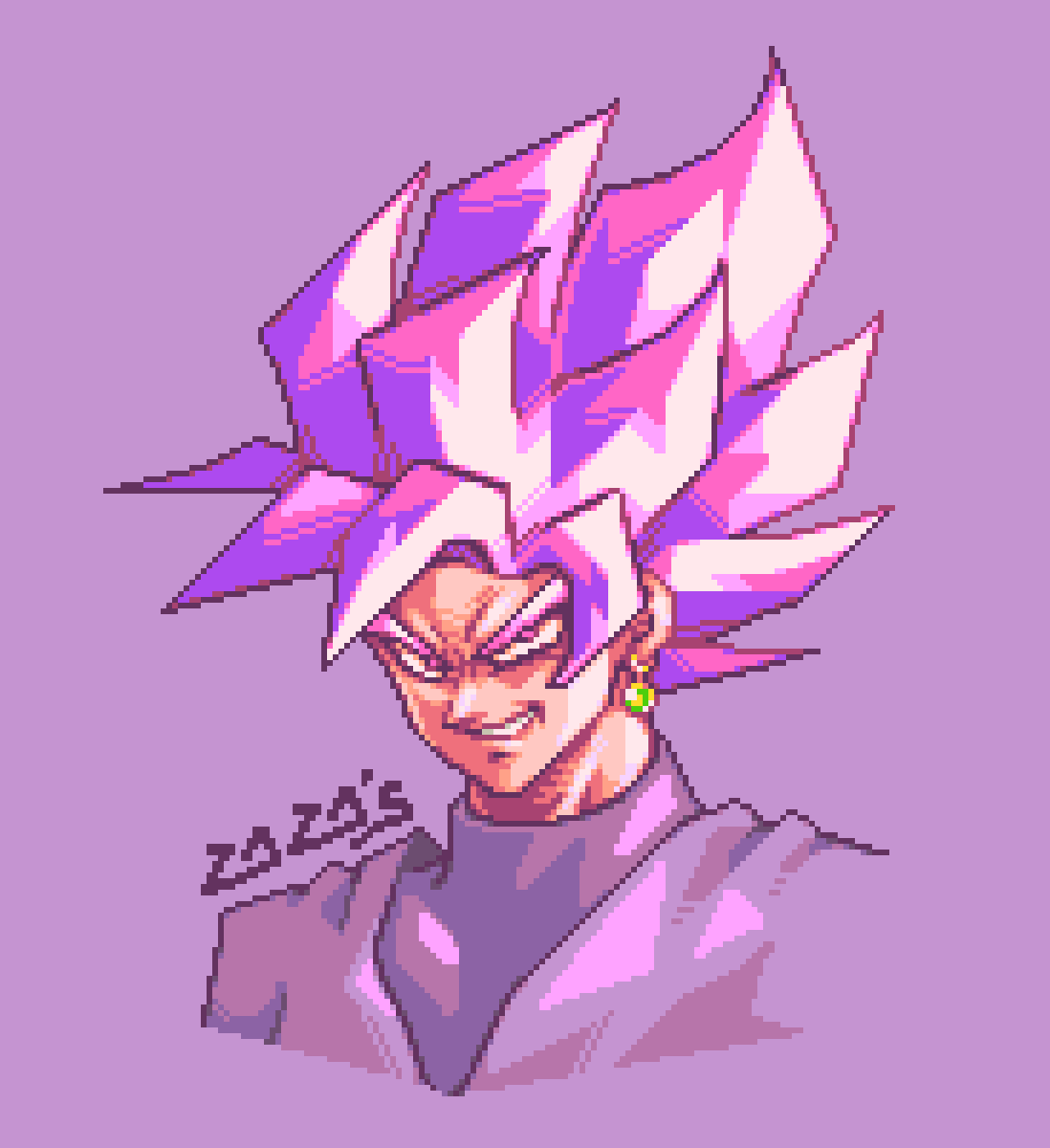 Super Saiyan Rosé 🌸
#pixelart #ドット絵