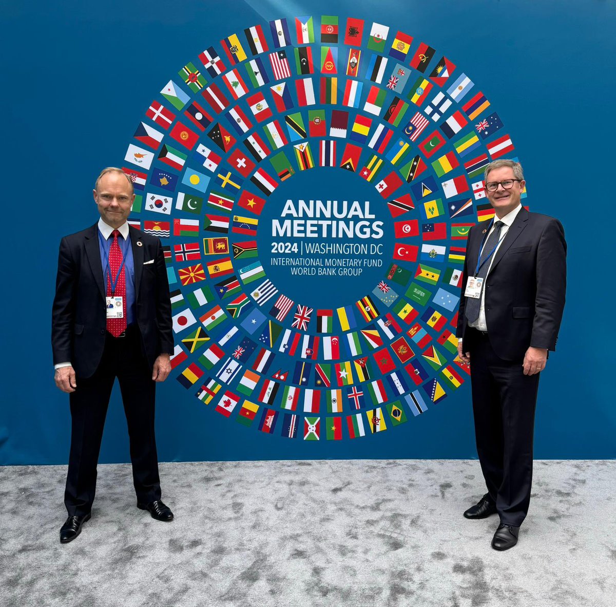 André Küüsvek (@andrekuusvek) on Twitter photo IMF - <a href="/WorldBank/">World Bank</a> annual meetings held in Washington DC this week. <a href="/nib/">Nordic Investment Bank</a> makes its humble contributions, meeting fellow #IFIs and country delegations to discuss issues ranging from productivity to sustainability. IMF - <a href="/WorldBank/">World Bank</a> annual meetings held in Washington DC this week. <a href="/nib/">Nordic Investment Bank</a> makes its humble contributions, meeting fellow #IFIs and country delegations to discuss issues ranging from productivity to sustainability.