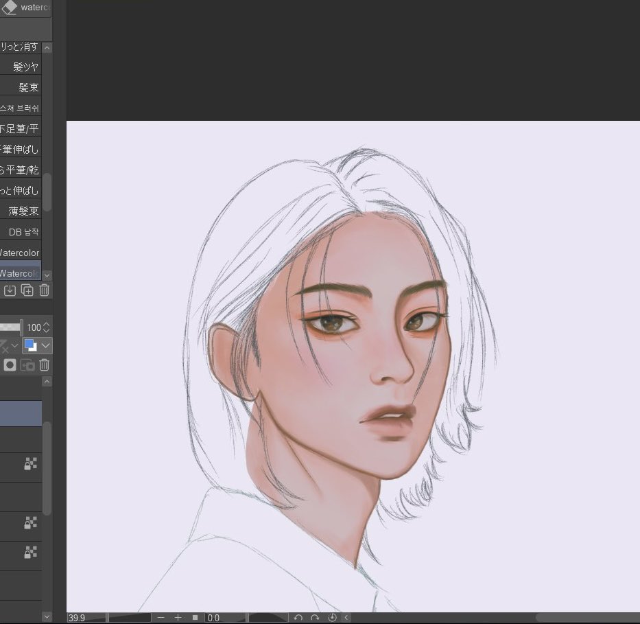#wip of new oc

#art #digitalart #clipstudiopaint