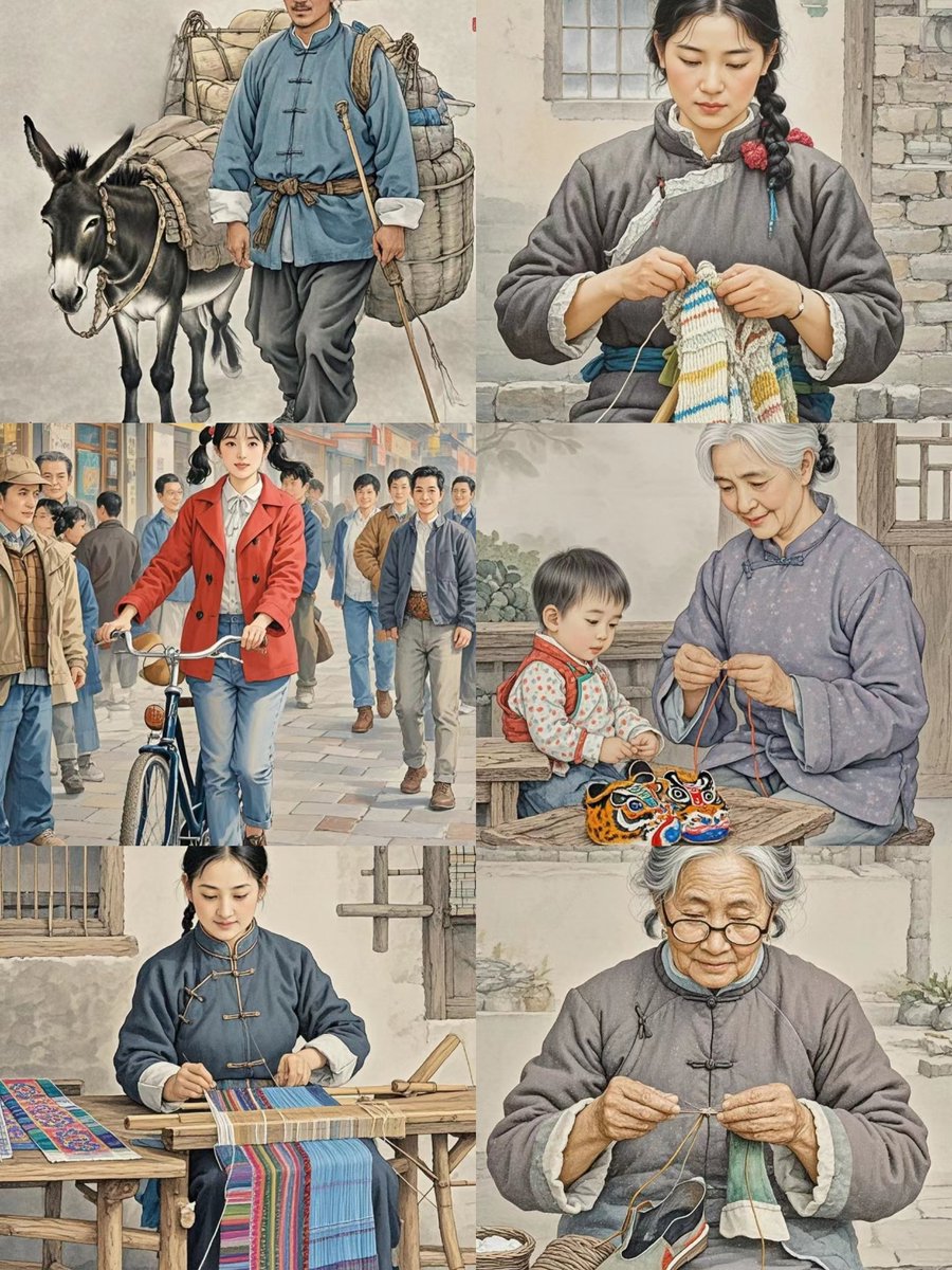 八十年代的人们是这幅模样，八零九零后的回忆！#中国80 90年代