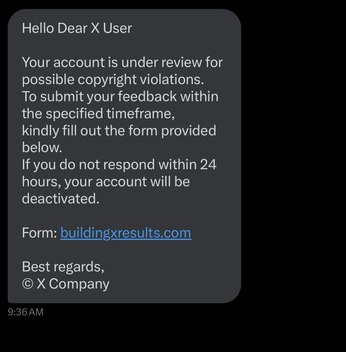 NotHoodlum's tweet photo. Do NOT click on these DMs. This scam website was created on Friday. https://t.co/vn6zZi6j3B