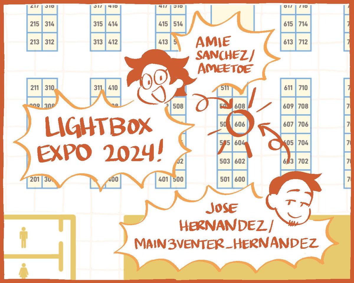 mietita's tweet photo. WOOOOO LIGHTBOX IS THIS WEEKEND!! OCTOBER 25-27!
i'm super excited to table for the first time with @/main3venter_hernandez on insta! we'll be at #606 and i've got prints, stickers, acrylic charms, acrylic standees, and a sketch zine. see you guys there!! https://t.co/Tl5rhv1fGs