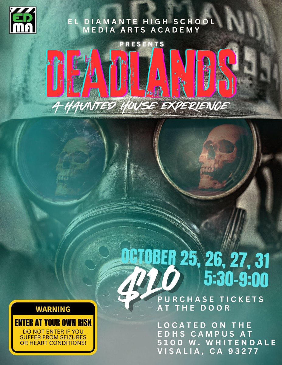 The Haunted experience is THIS WEEK! Don’t miss it! Kids 12 and under must be supervised by an adult.